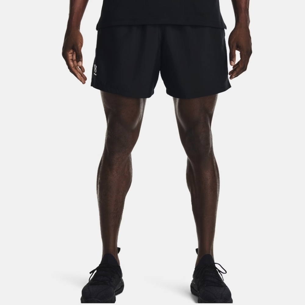 Under Armour Men's Charcoal Volley Shorts, 5.5 Inch Inseam